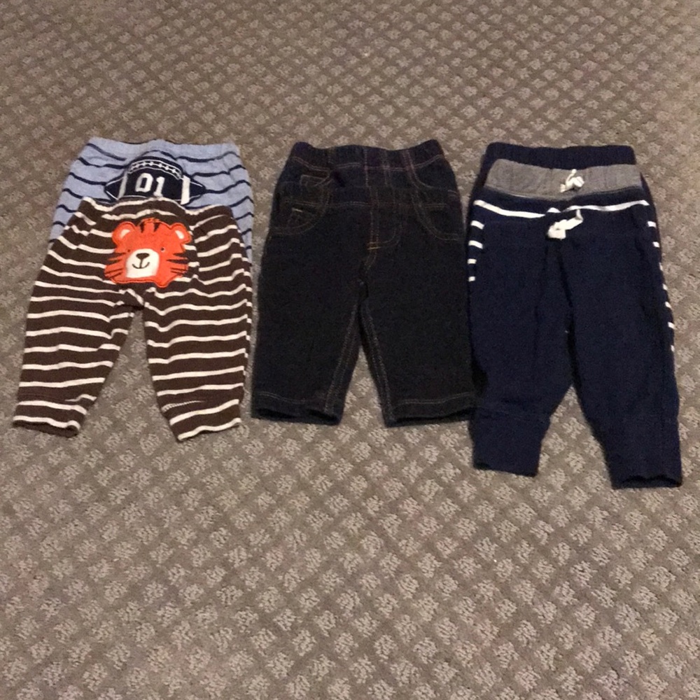 carter’s 3 month pants 7 pairs